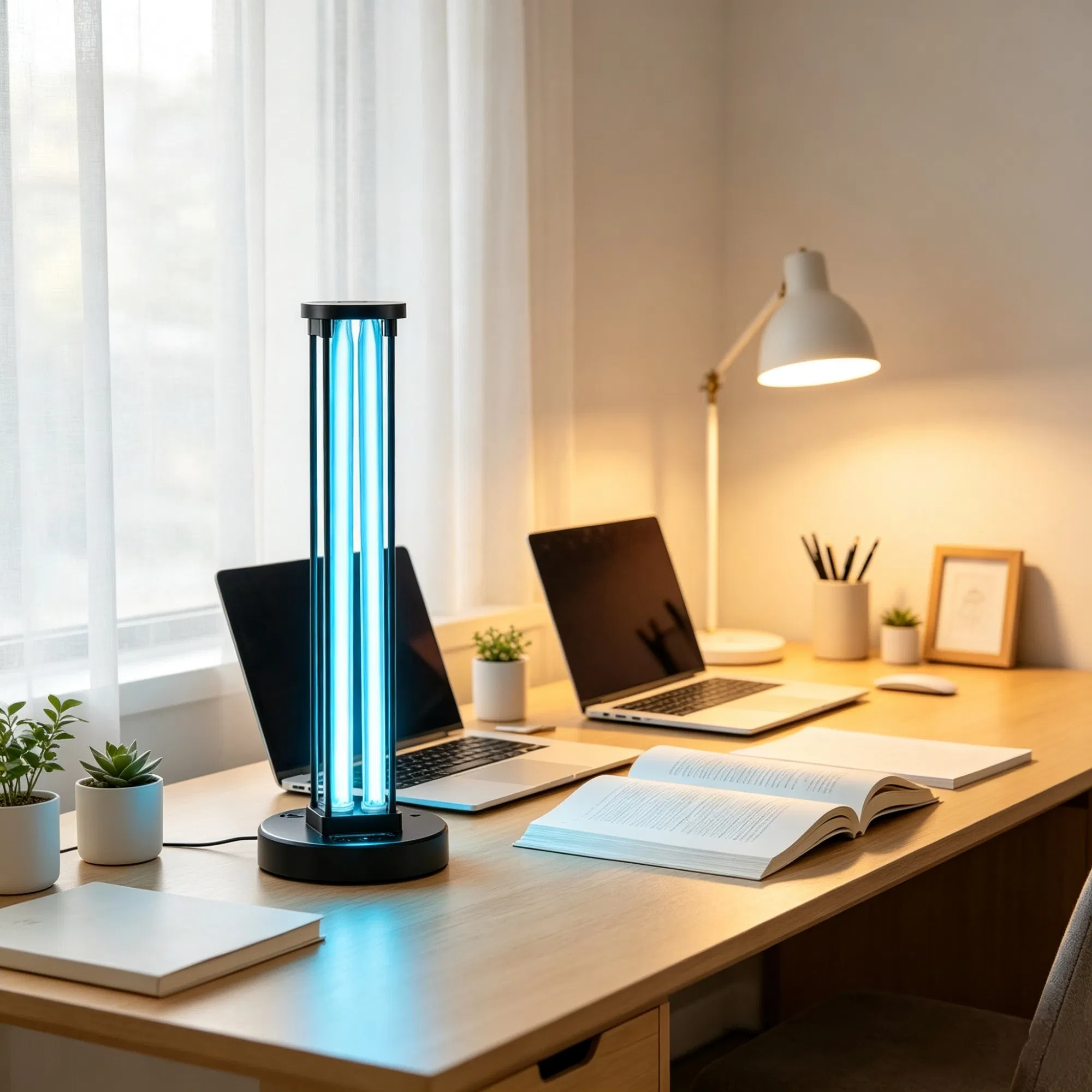 110W UVC Ultraviolet Lamp with Ozone Purifier & Remote β photo 6