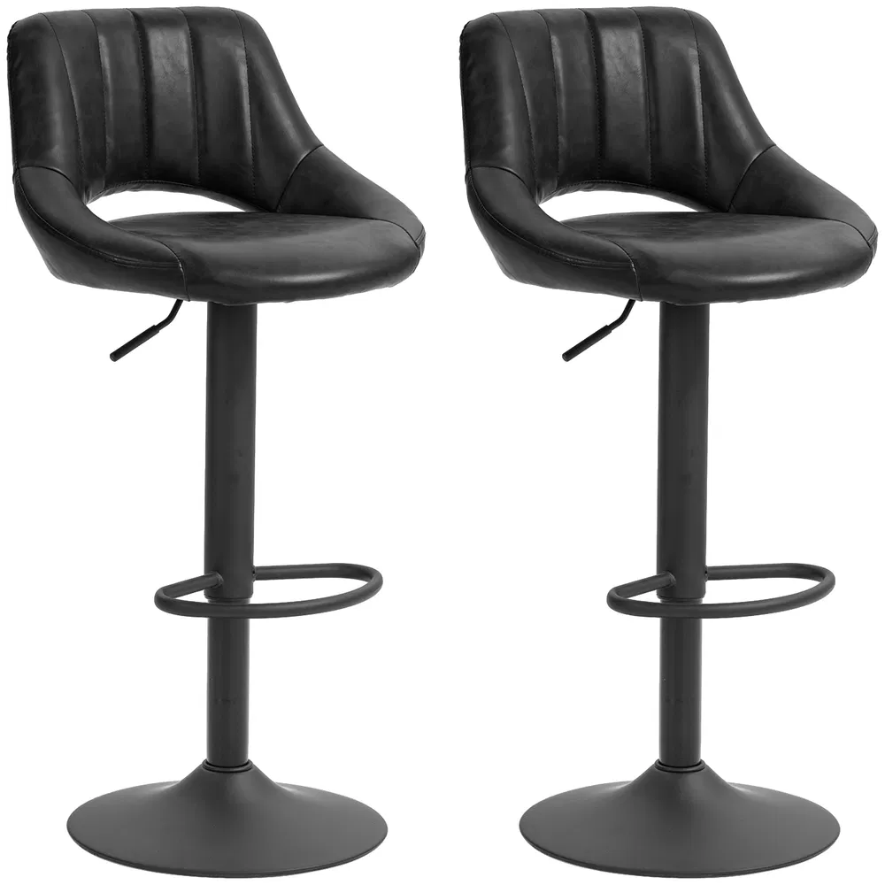 Swivel Bar Stools Set of 2, picture 5 of 5