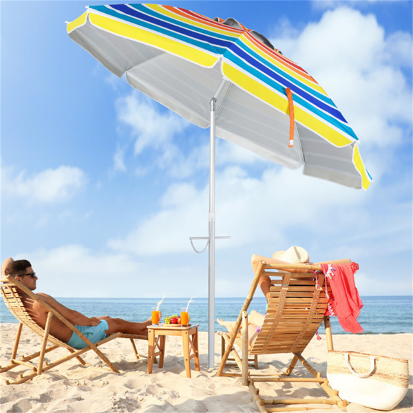 6.5 Feet Beach Umbrella - Multicolor-13