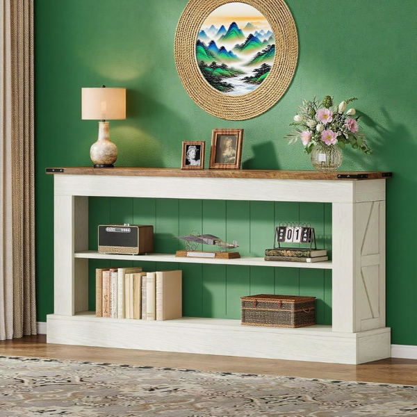 Long Console Table/Living room table(Not Supported non-defective remorse returns)-8