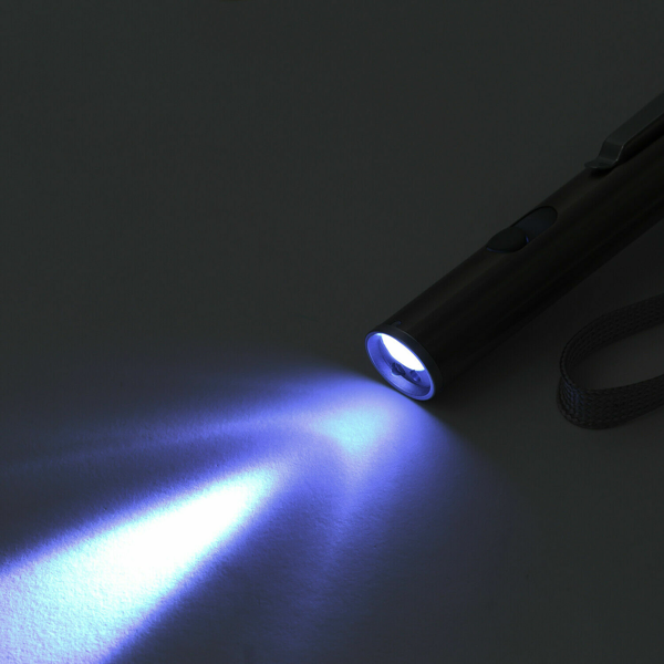2PCS 3 in1 1mw USB Rechargeable Pet Toy Pen Flashlight Red laser Beam UV Light 3-Modes Lamp-23