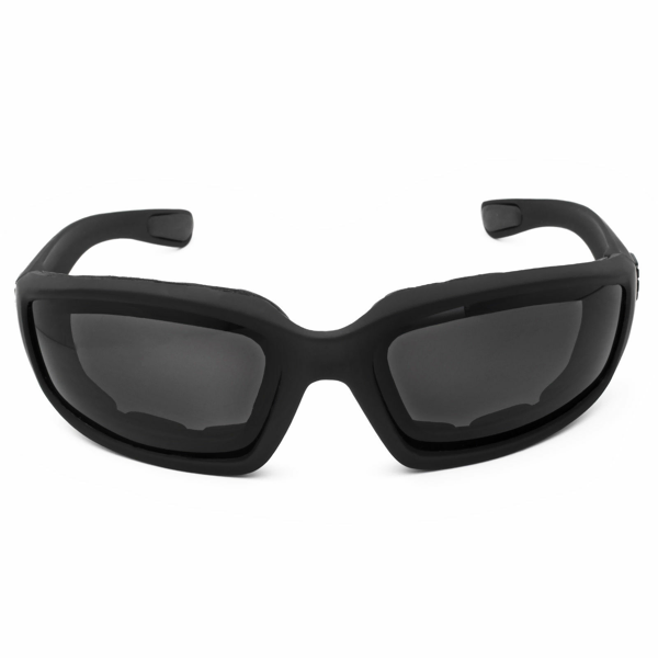 3 pairs  Motorcycle Sports Biker Riding Glasses Wind Resistant Eye Protection Women Men Sports Goggles Cycling Glasses Sunglasses Gray/Clear/Yellow-16