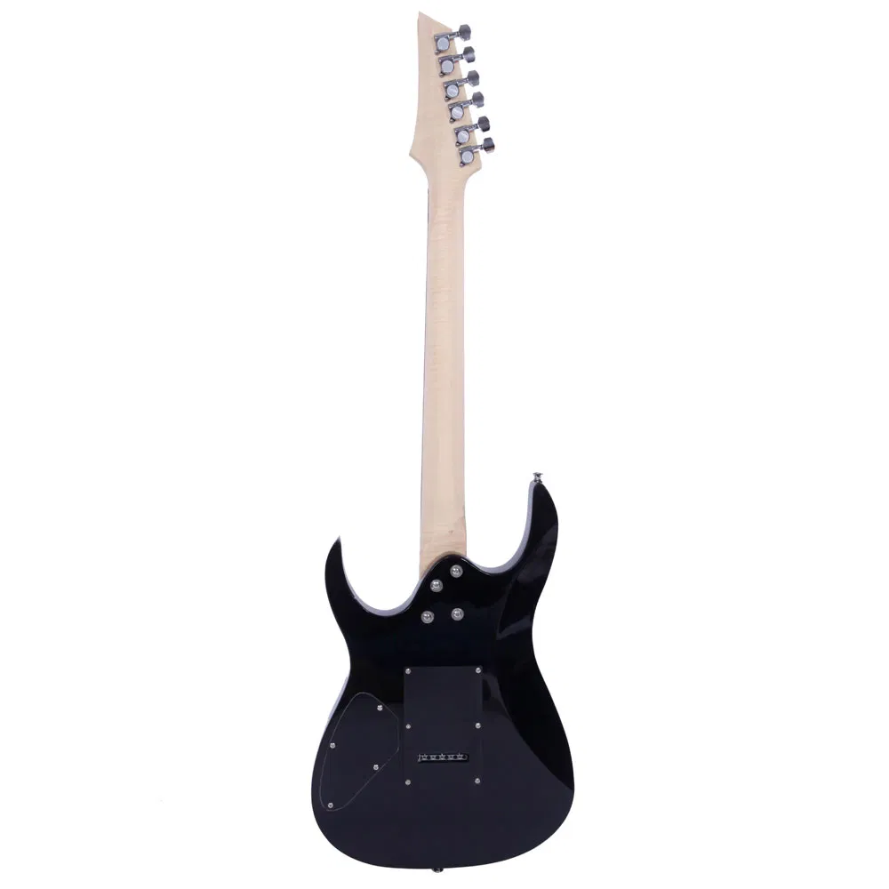Novice Entry Level 170 Electric Guitar HSH Pickup Bag Strap Paddle Rocker Cable Wrench Tool Black image 4