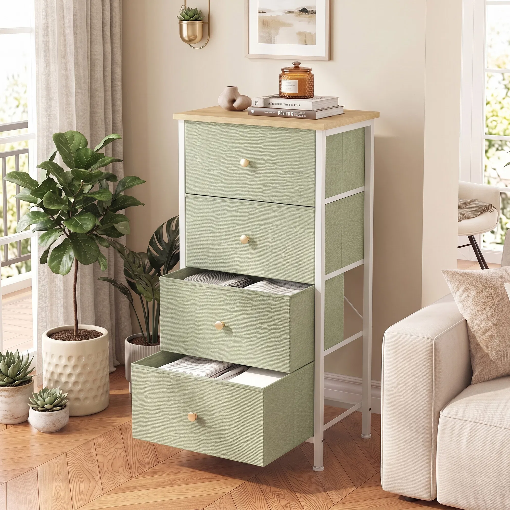 4-Drawer Storage Cabinet, picture 2 of 7