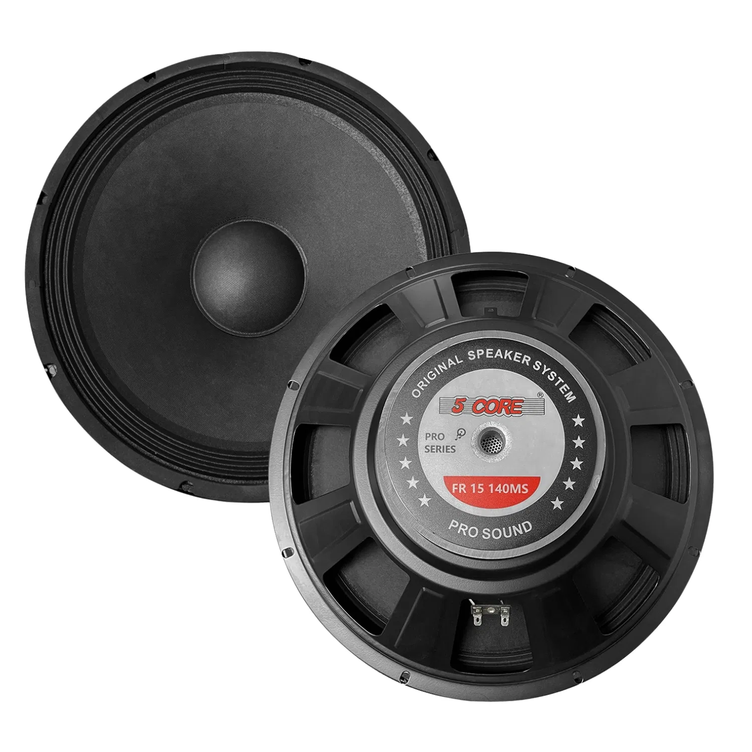 5 Core 15 Inch Subwoofer 8 Ohm Full Range PA DJ Pro Audio Replacement Speaker