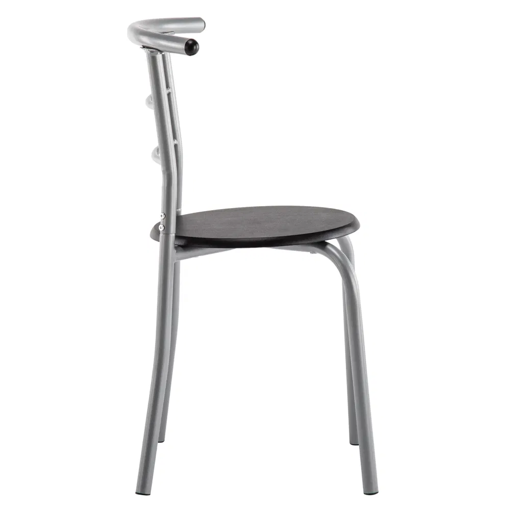 PVC Breakfast Table (One Table and Two Chairs) Black image 5