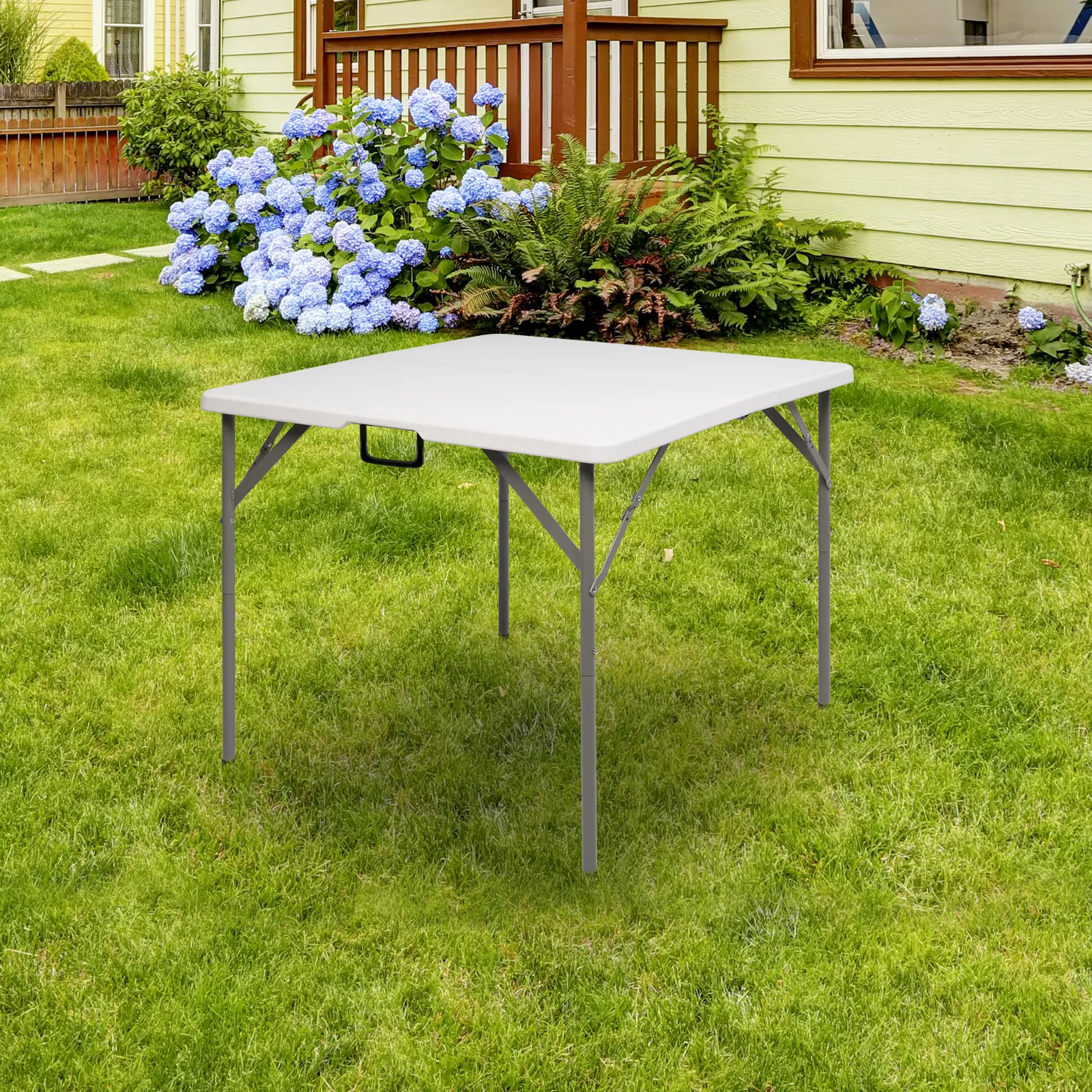 [Replace 19594030]34" Blow Molding Foldable Square Table image 17