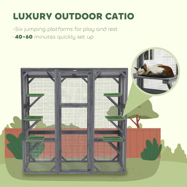 Cat Cage, pet Cage — image 1