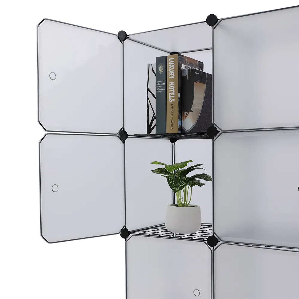 16-Cube Storage Shelf Cube Shelving Bookcase Bookshelf Organizing Closet Toy Organizer Cabinet White… image 20