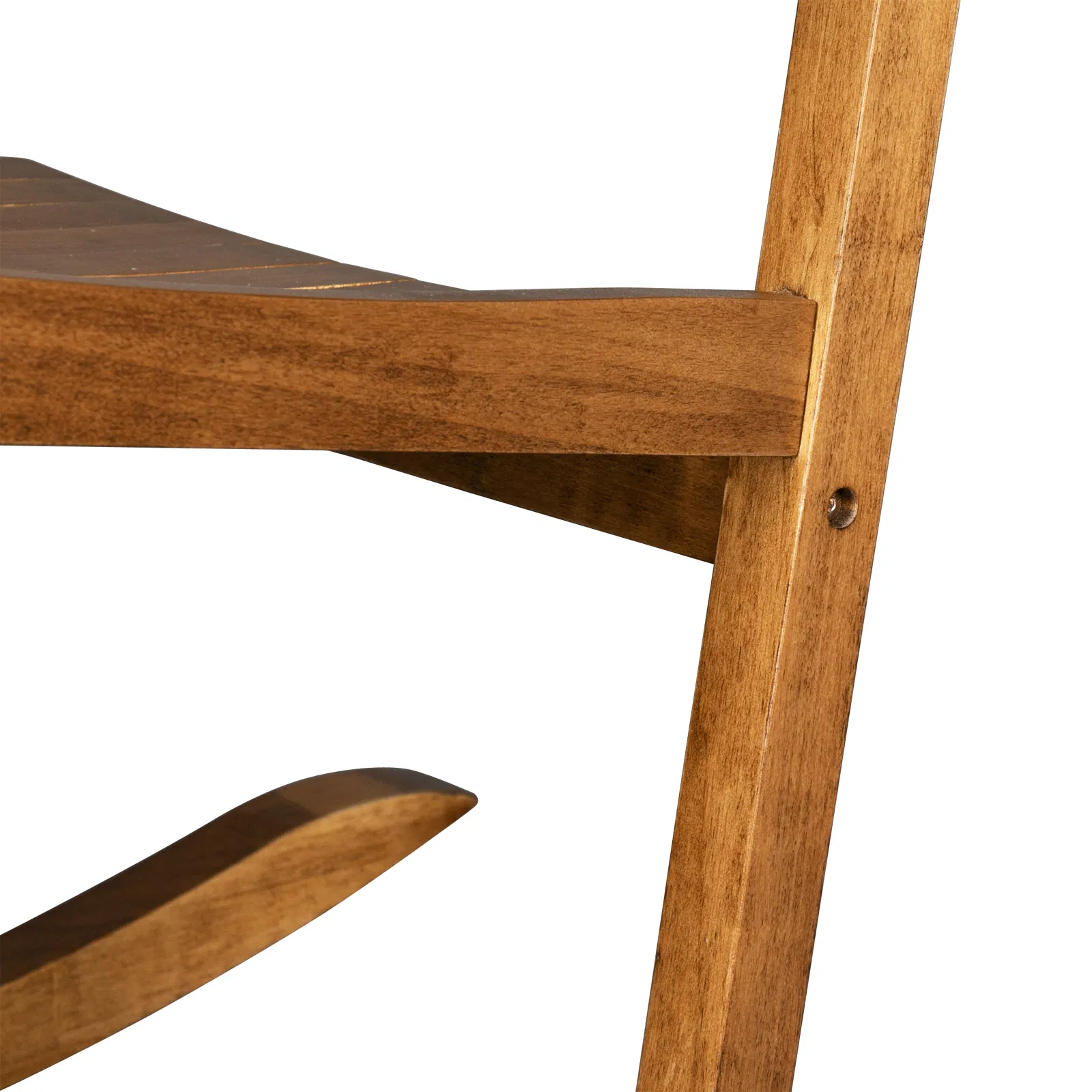 68.5*86*115CM Square Wooden Rocking Chair Original Color image 3