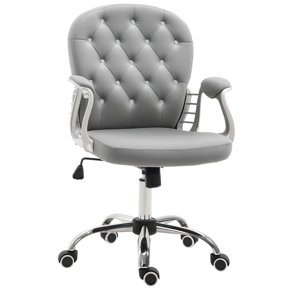 Tufted Velvet Office Chair, picture 5 of 5