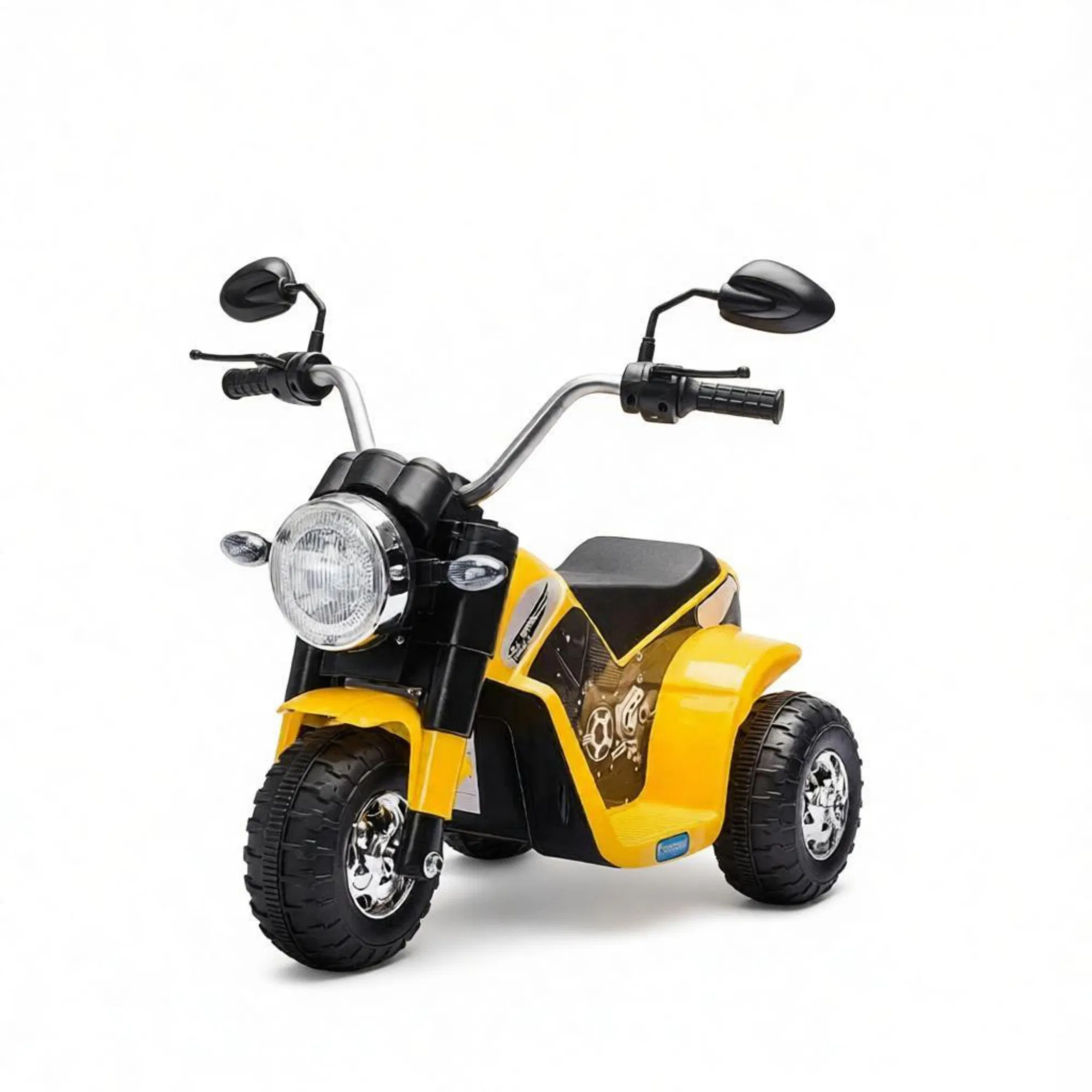 Yellow 6V Kids Electric Motorcycle 3-Wheels Motorbike Ride-on — photo 7