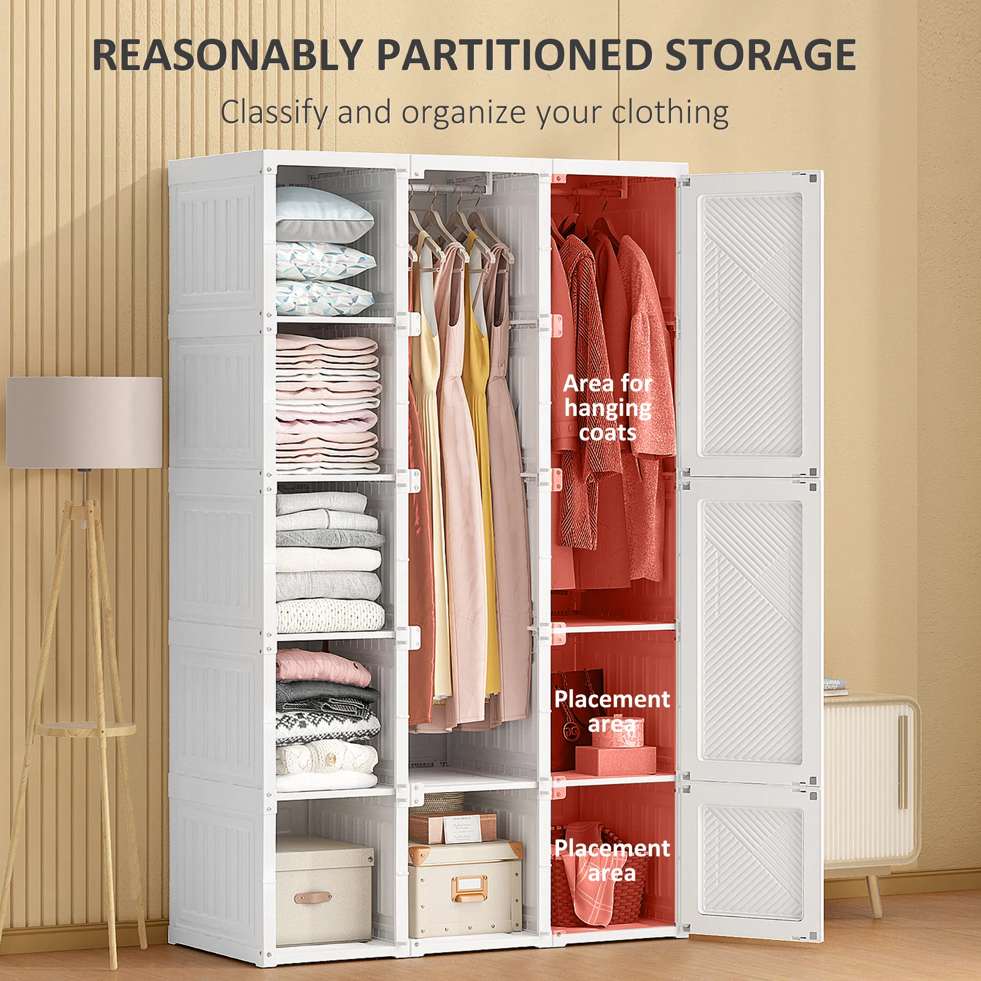 Portable Wardrobe Closet, picture 2 of 5