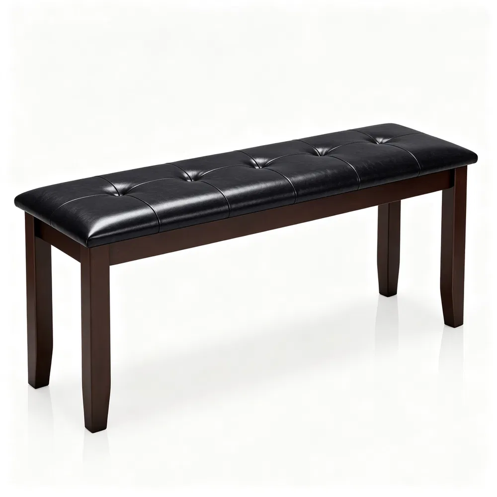 Rubber Wood Entryway Bench, picture 5 of 5
