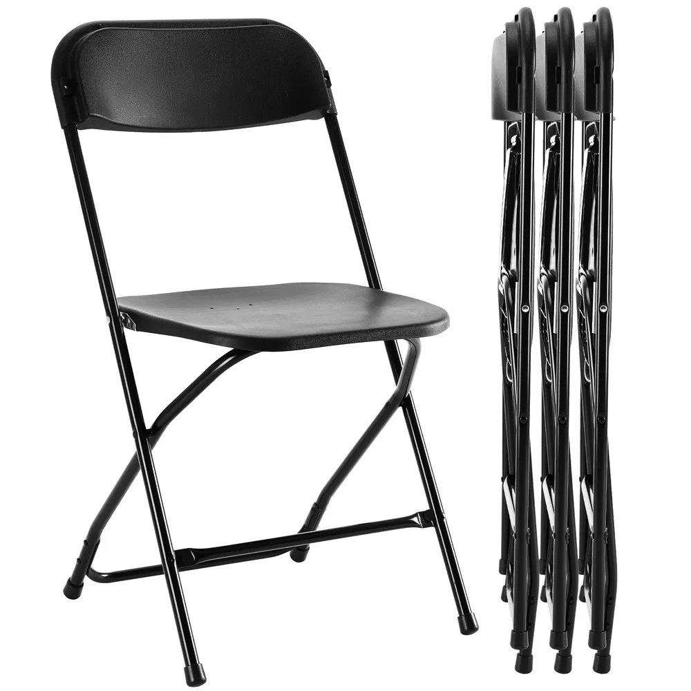 Folding Chair, Indoor Outdoor Portable, Stackable for Events, Offices, Weddings, Picnics and Restaurants image 9