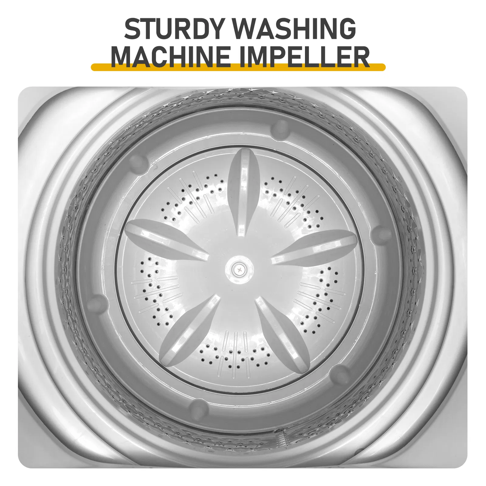 Full-automatic Washing Machine Top Load Portable Compact Laundry β photo 7