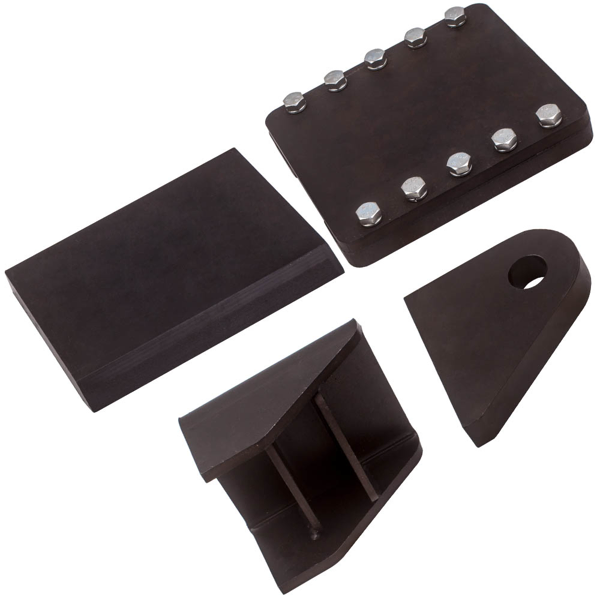 Slide Wedge Push Plate Rear Cylinder Mounting Set fit for Log Splitter 6 in Beam-9