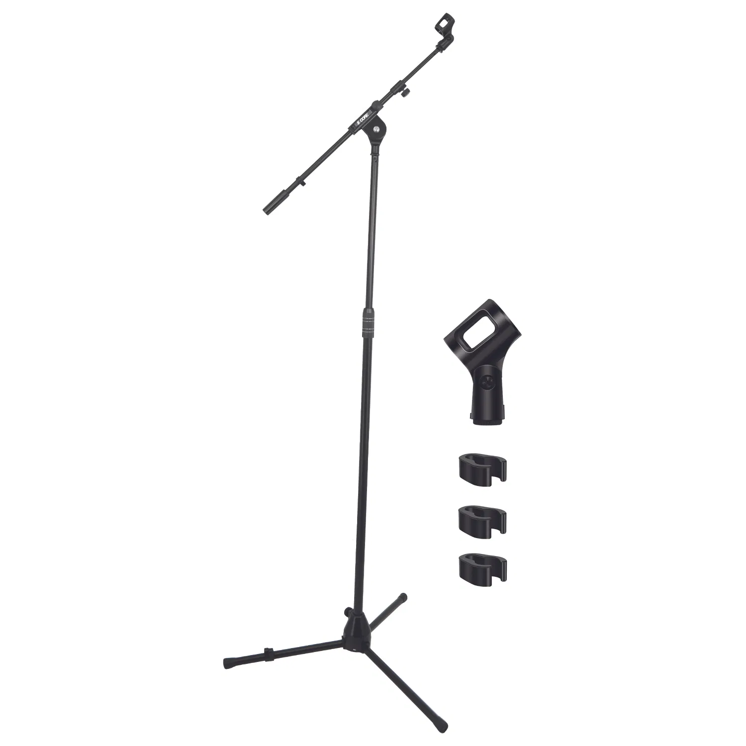 5Core Microphone Stand 1PC/2Pcs Floor Adjustable 82" w Telescoping Boom Arm