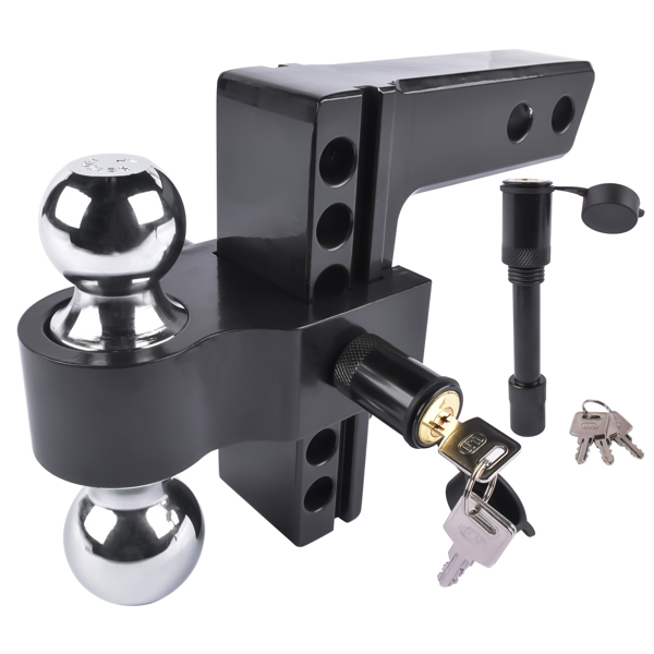 拖车挂接装置 Adjustable Trailer Hitch, Fits 2