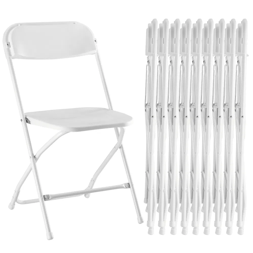 Folding Chair, Indoor Outdoor Portable, Stackable for Events, Offices, Weddings, Picnics and Restaurants image 13