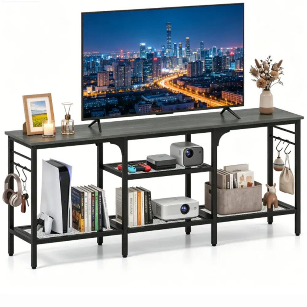 3-Tier Metal TV Stand, picture 5 of 5