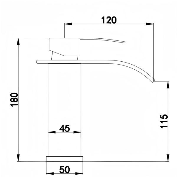 Single Handle Bathroom Faucet Lavatory Faucet Stainless Steel Single Hole-TP, Brushed Nickel[Unable to ship on weekends,usps/fedex]-13