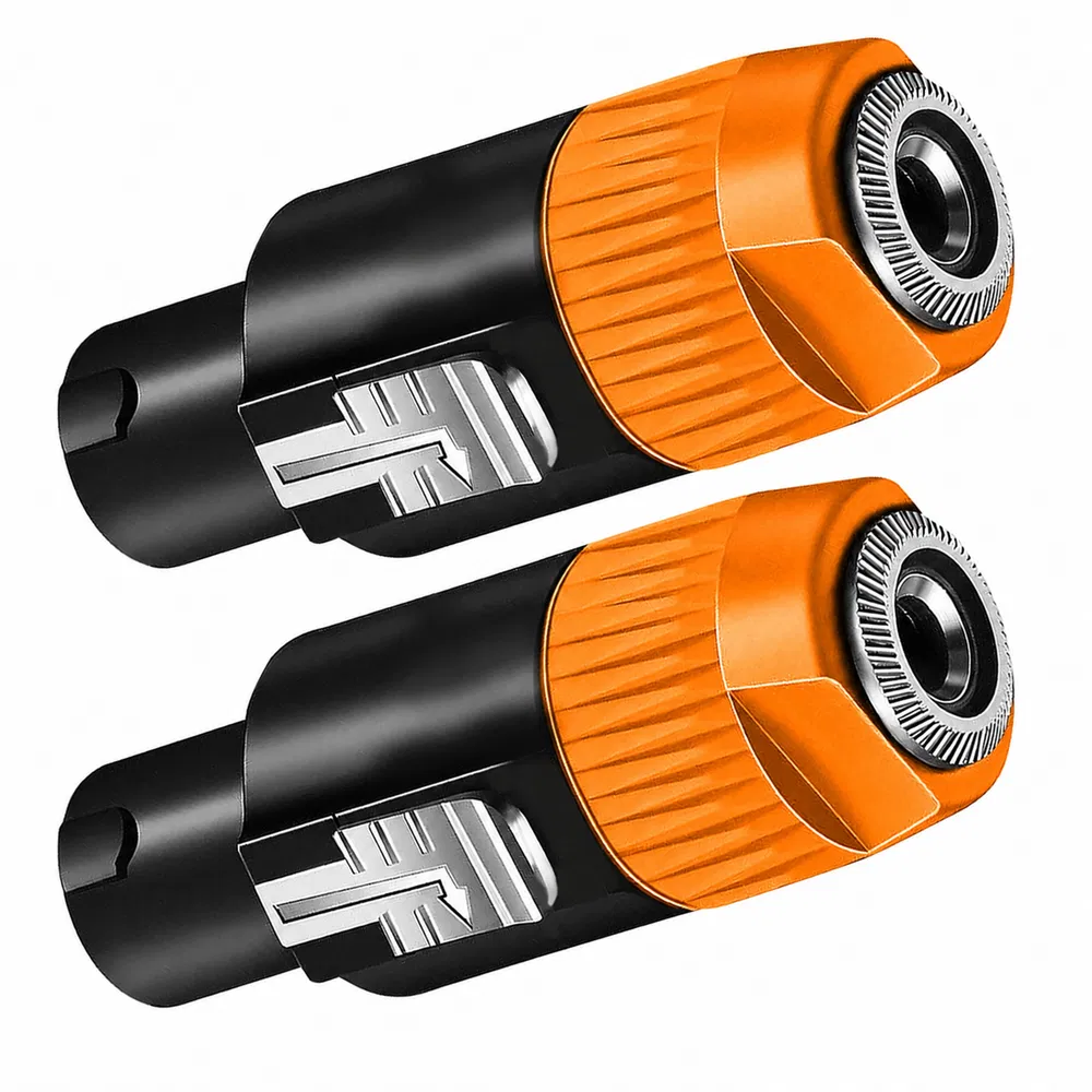 5 Core Speakon Adapter High Quality Audio Jack Male Audio Pin Speaker Adapter Connector image 19