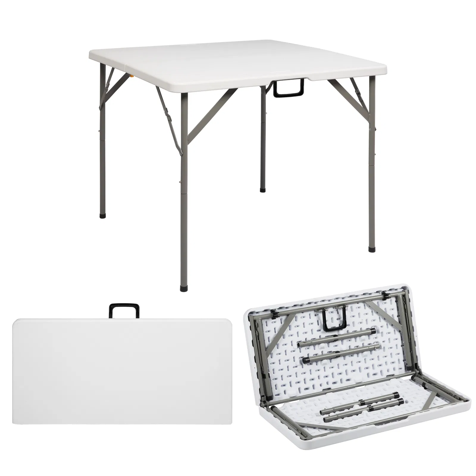 [Replace 19594030]34" Blow Molding Foldable Square Table image 11