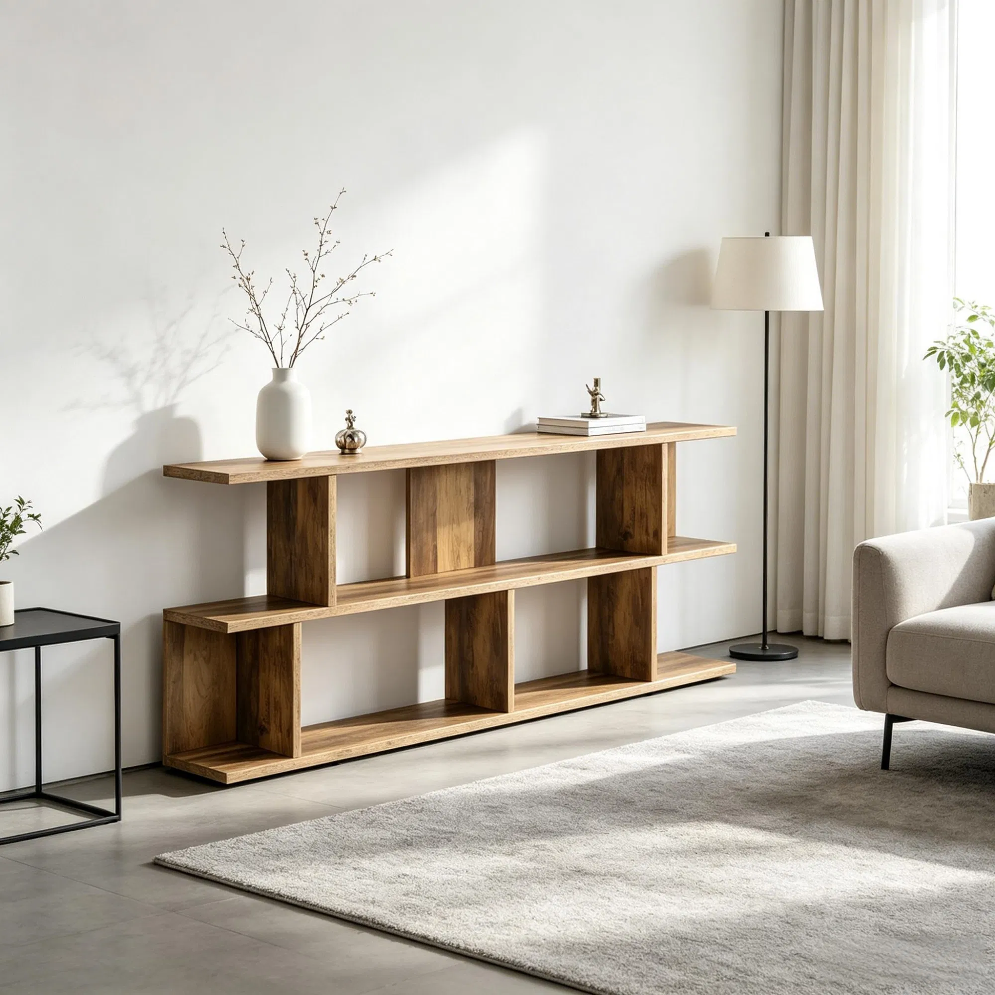 Wood Console Table, picture 2 of 5