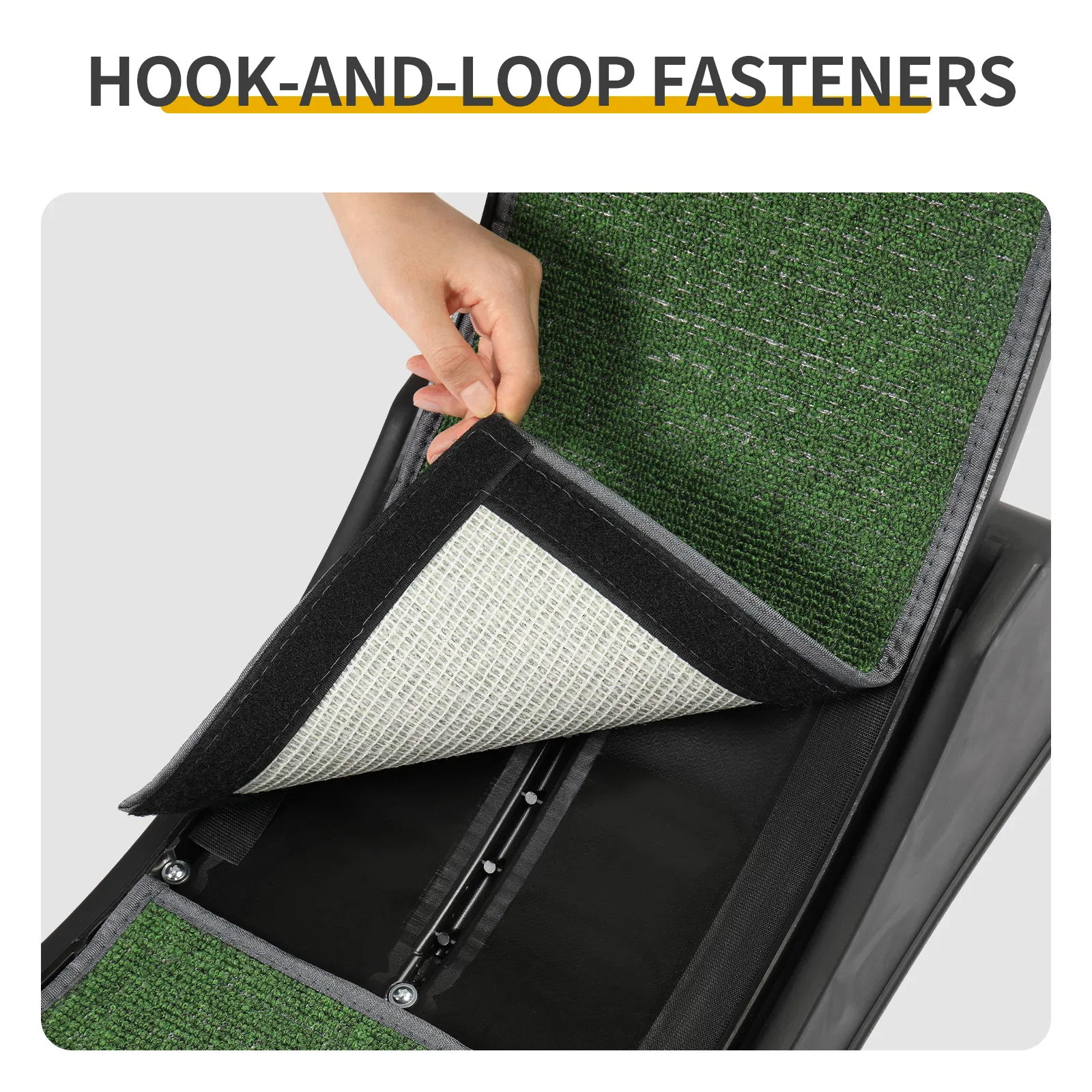 80*34*86CM Black PP track connector assembly, round shape with green carpet + 1 cat teaser stick, 15kg… image 10
