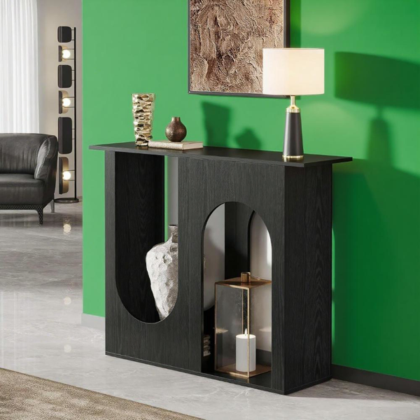 Long Console Table/Living room table(Not Supported non-defective remorse returns)-12