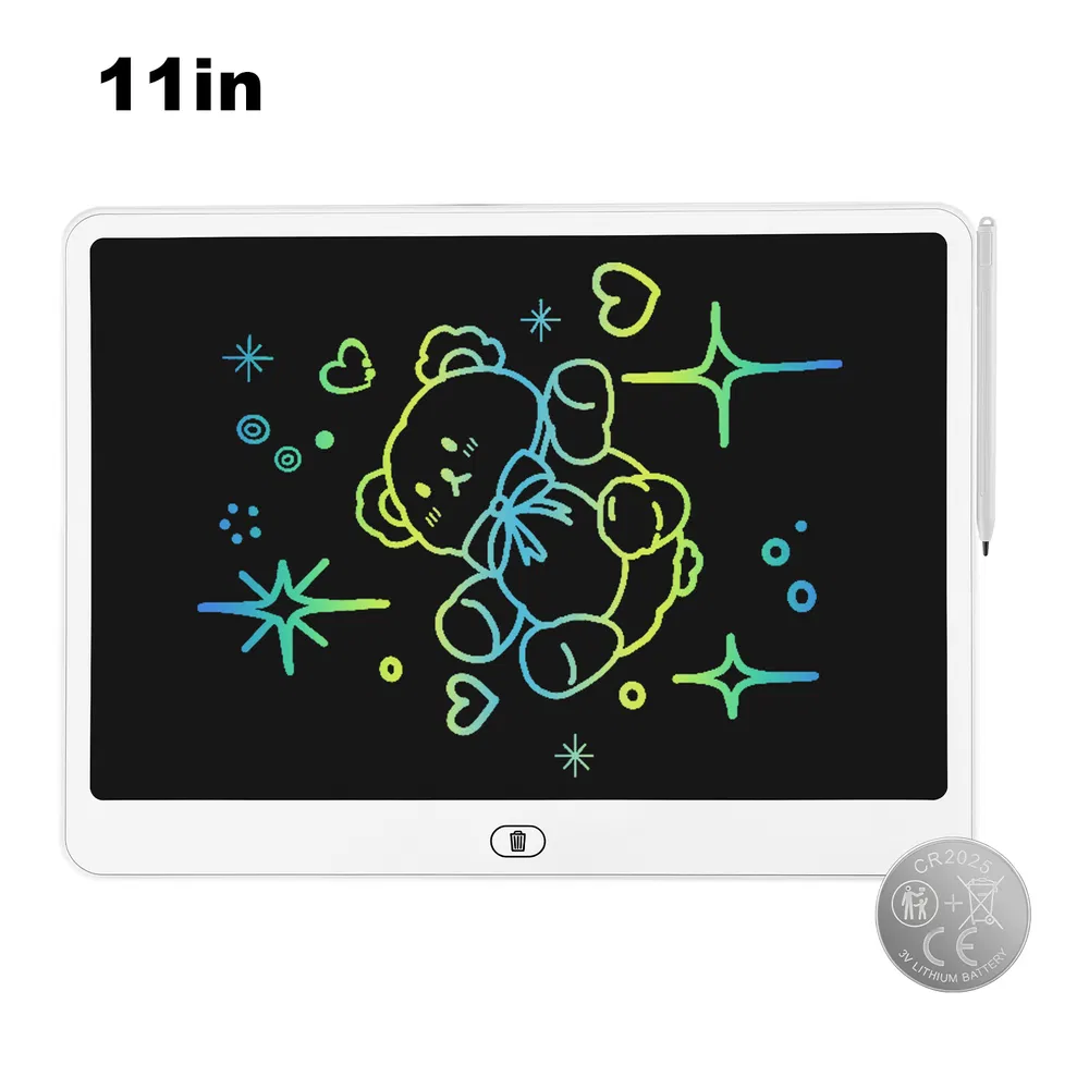 LCD Writing Tablet for Kids, Reusable Doodle Board image 24