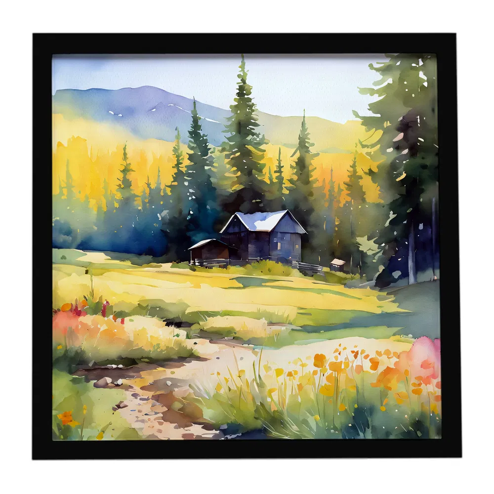 Framed Metal Print, Square 8x8, picture 3 of 3