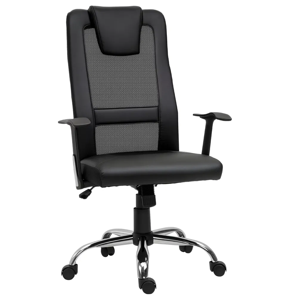 Ergonomic Office Chair with Thick Padded Headrest