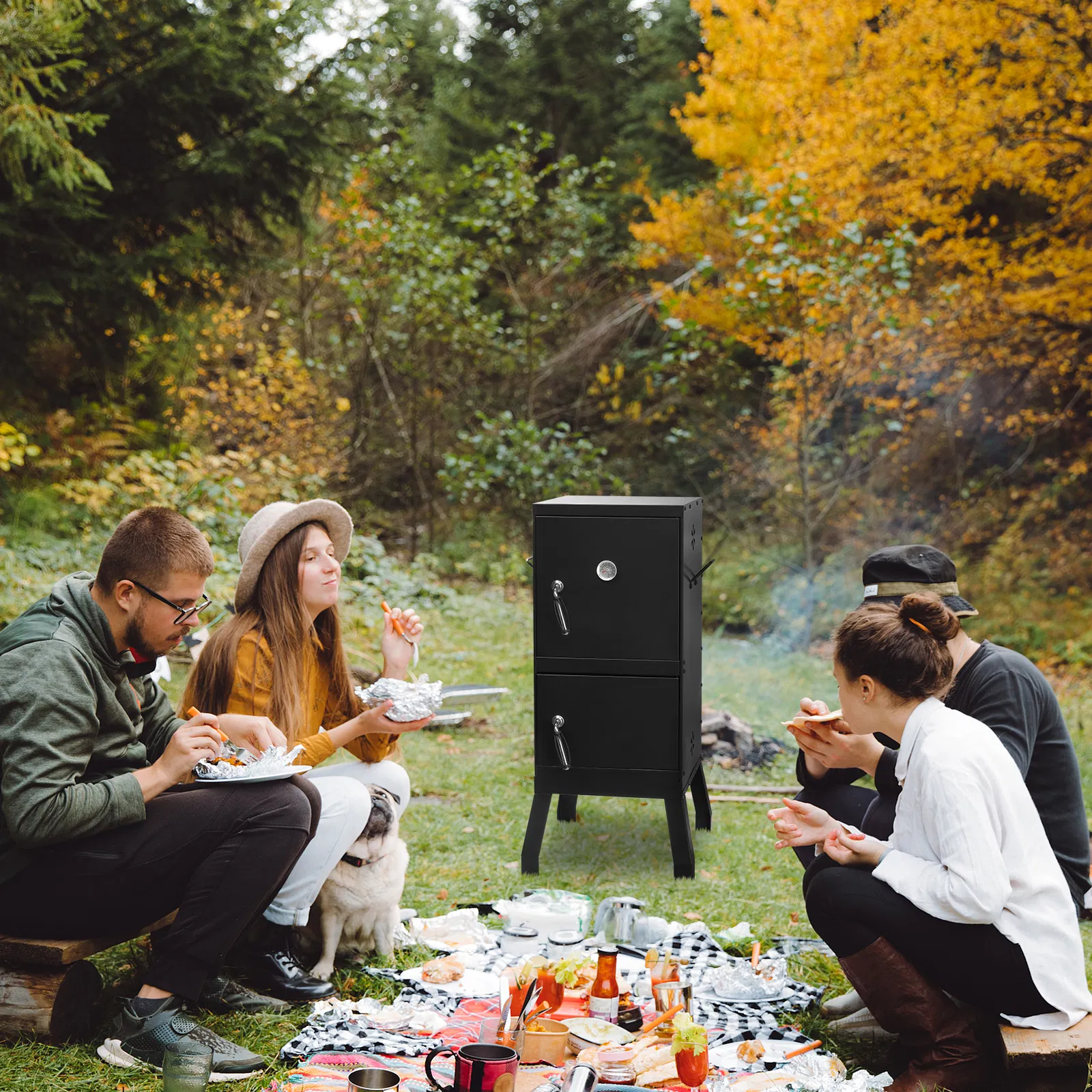 Outdoor Smoker with Double Doors β photo 4