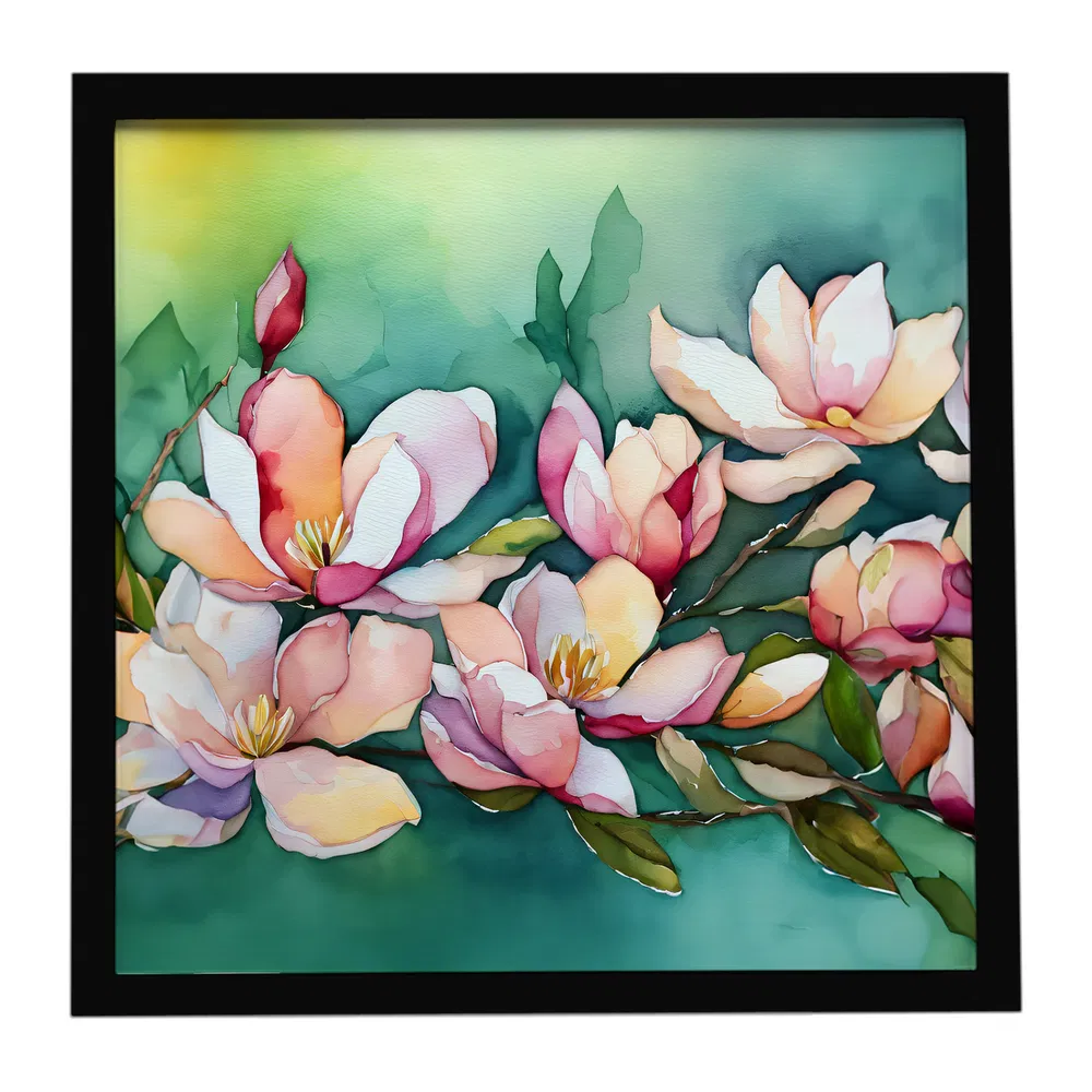 Framed Metal Print, Louisiana Magnolias, picture 3 of 3