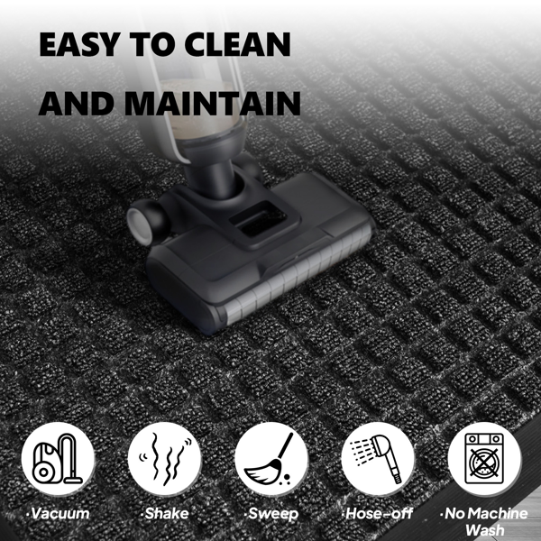 1PC Polypropylene Small Grid Composite Rubber Mat, Gray, 60x90x0.7cm, Kitchen & Home Anti-Fatigue Floor… image 14