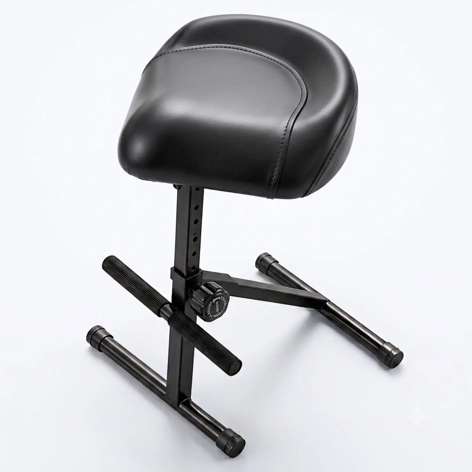 5 Core Guitar Stool 4 Inch Padded Drum Throne Adjustable Musician Seat for Drummers Guitarist
