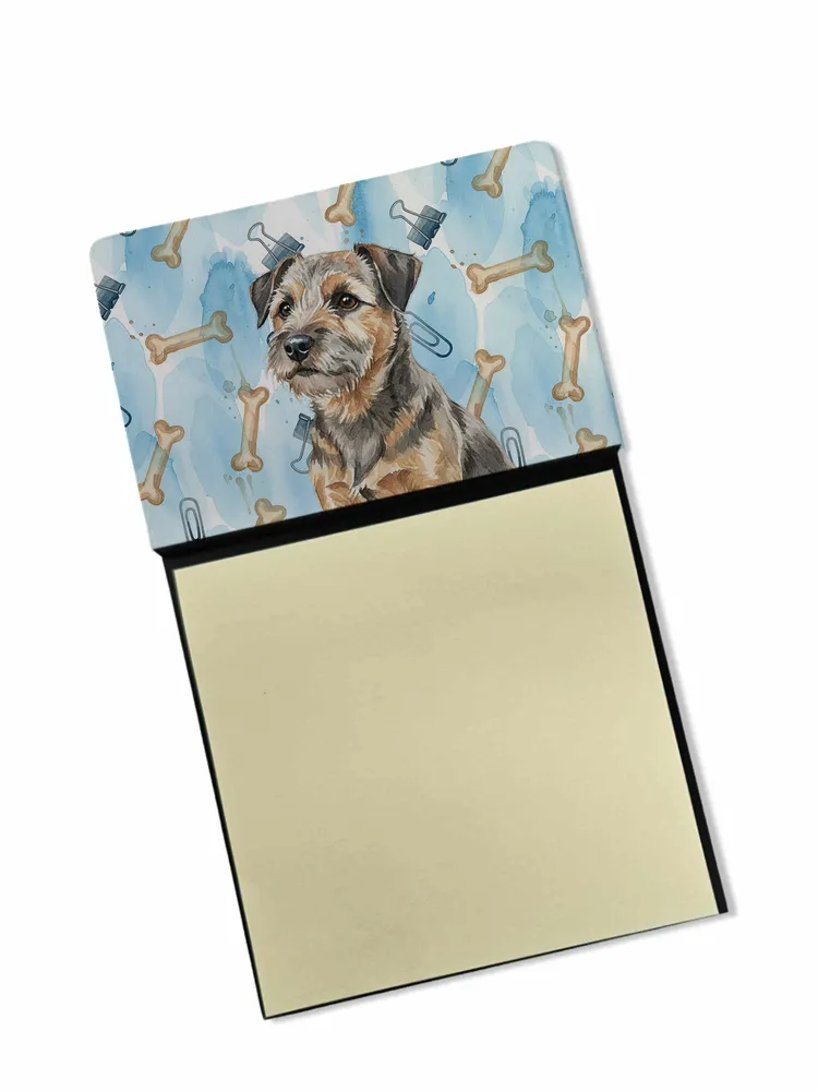 Border Terrier Sticky Note Holder, picture 3 of 3