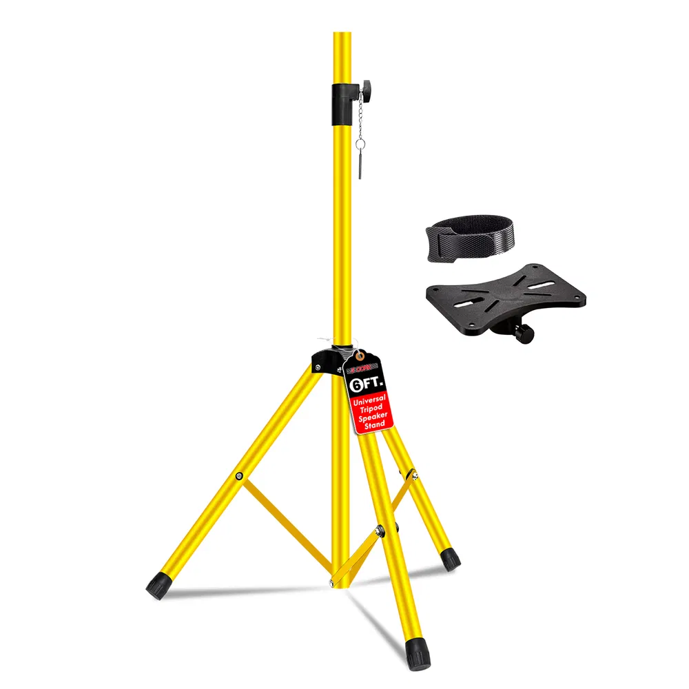 5 Core Speaker Stand Height Adjustable PA DJ Tripod Studio Monitor Stands w 35mm Compatible Add image 23