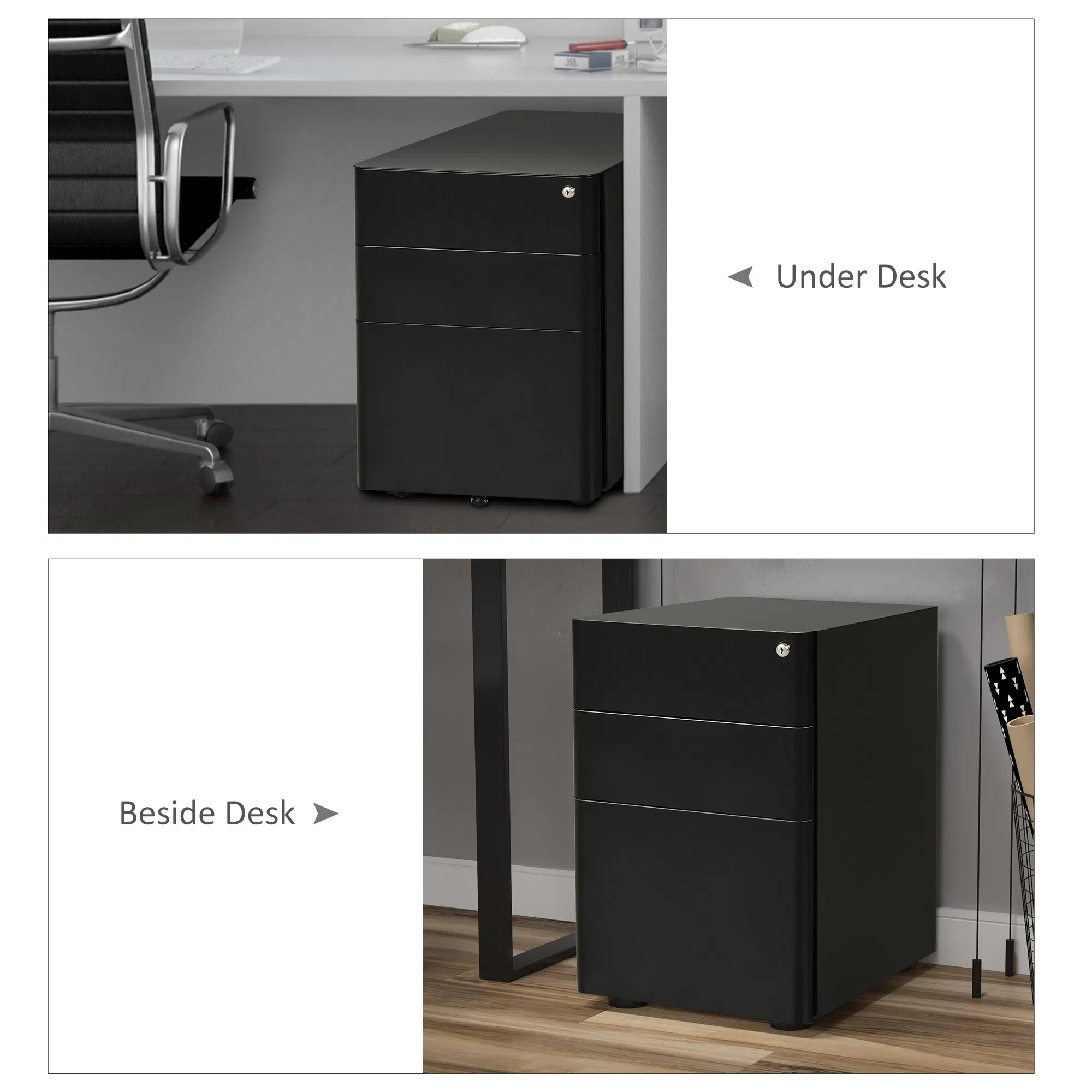 Steel Mobile Filing Cabinet, picture 4 of 5