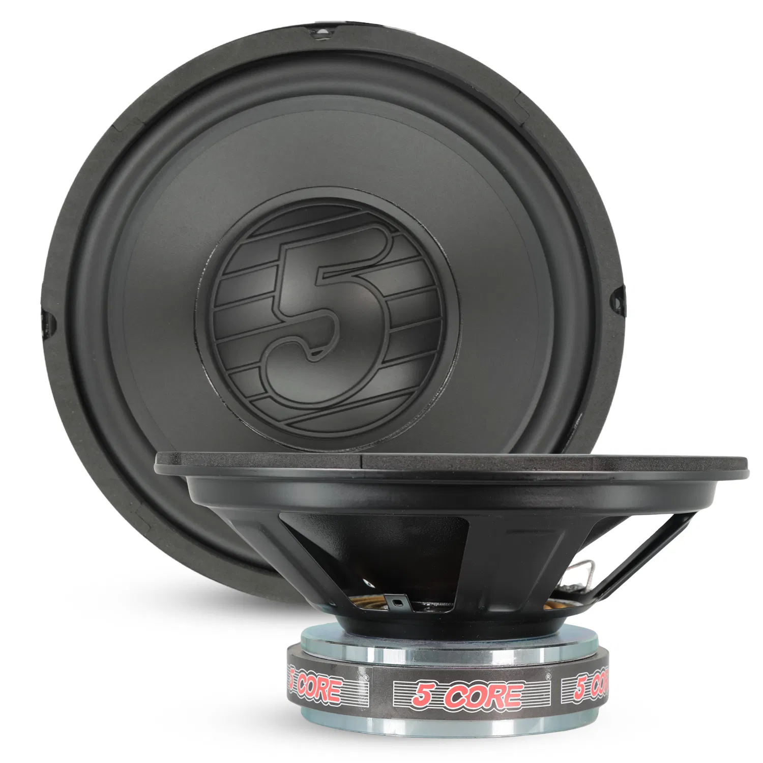 5 Core 10 Inch Car Subwoofer Speaker 4 Ohm Woofer Replacement Driver