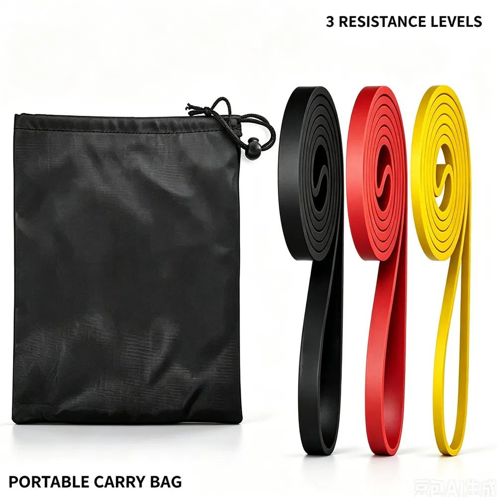 Resistance Band Loop Set, 3 Pieces, picture 3 of 3