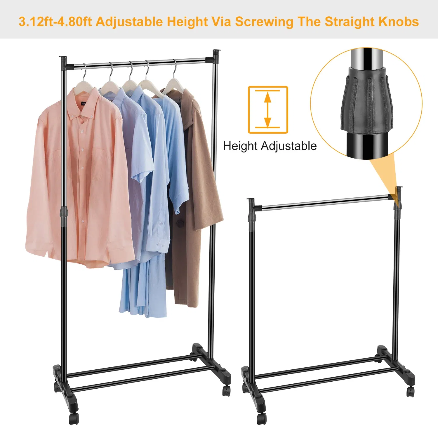 Adjustable Garment Rack, picture 3 of 5