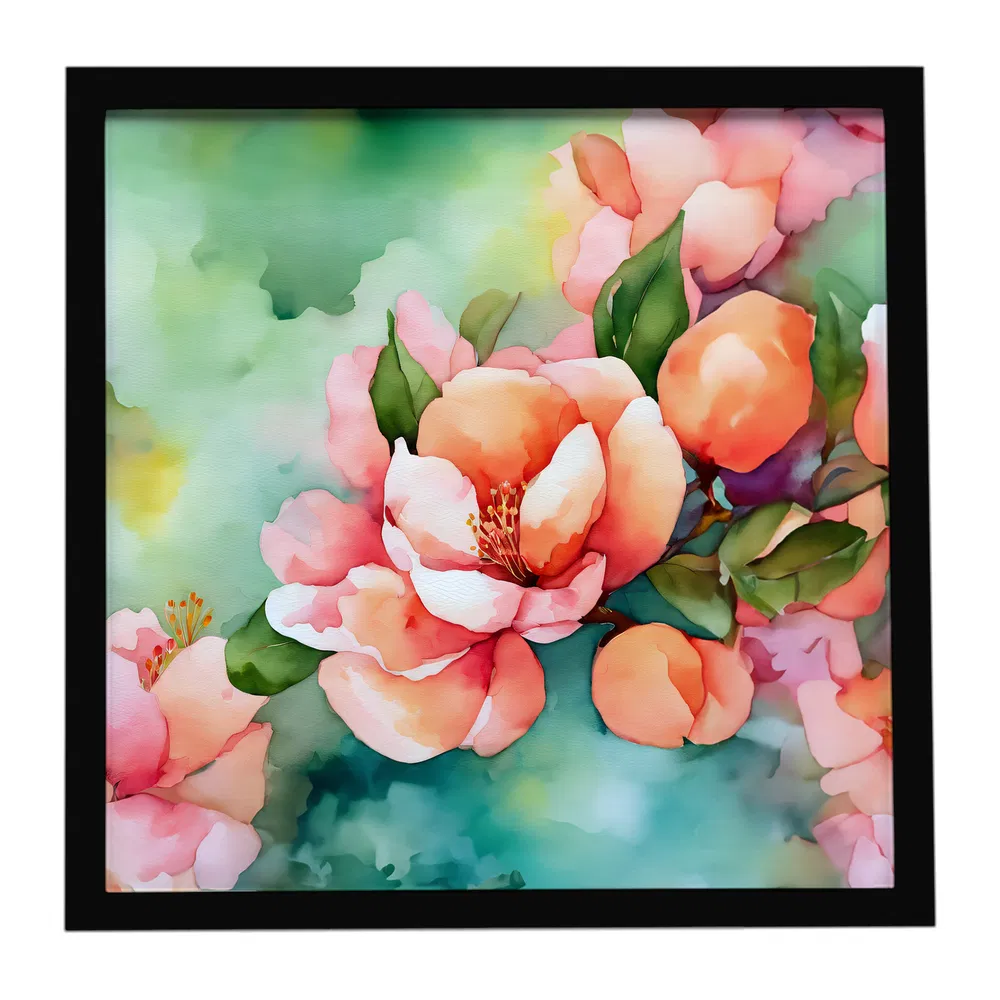 Framed Metal Print, Delaware Peach Blossom, picture 2 of 2