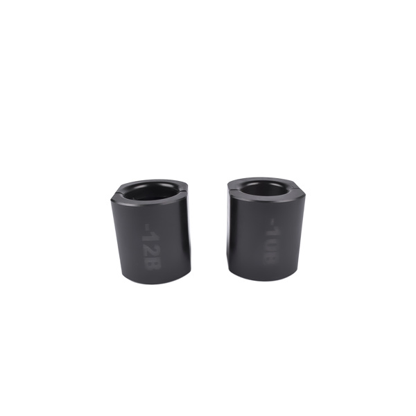 油管接头安装工具 Aluminum Fuel Line Fittings Installation Tool Fuel Hose Repair Tool Kit Black Fit from -4 to -16 Hose End Socket Nuts-24