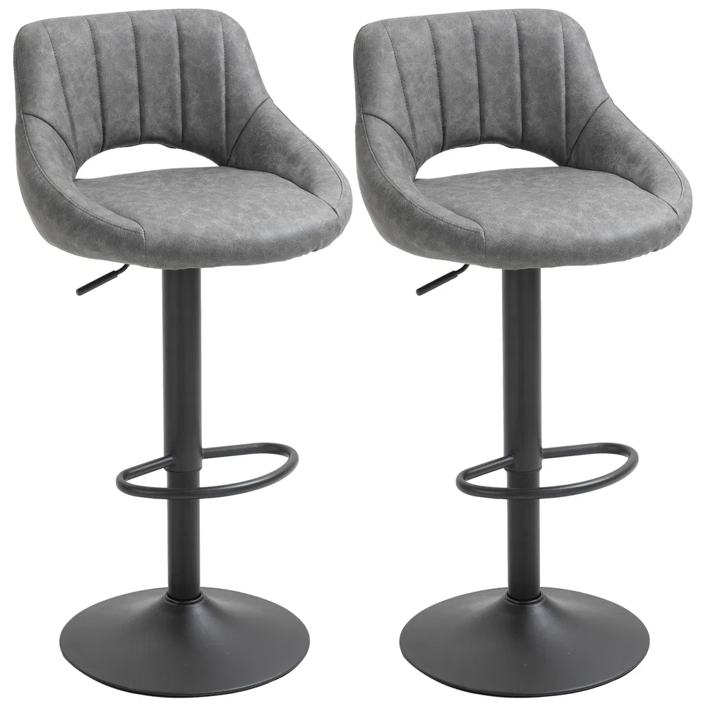 Swivel Bar Stools Set of 2, picture 5 of 5