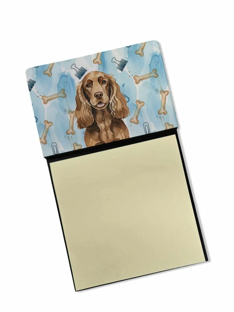 Watercolor Dog Sticky Note Holder, picture 2 of 2