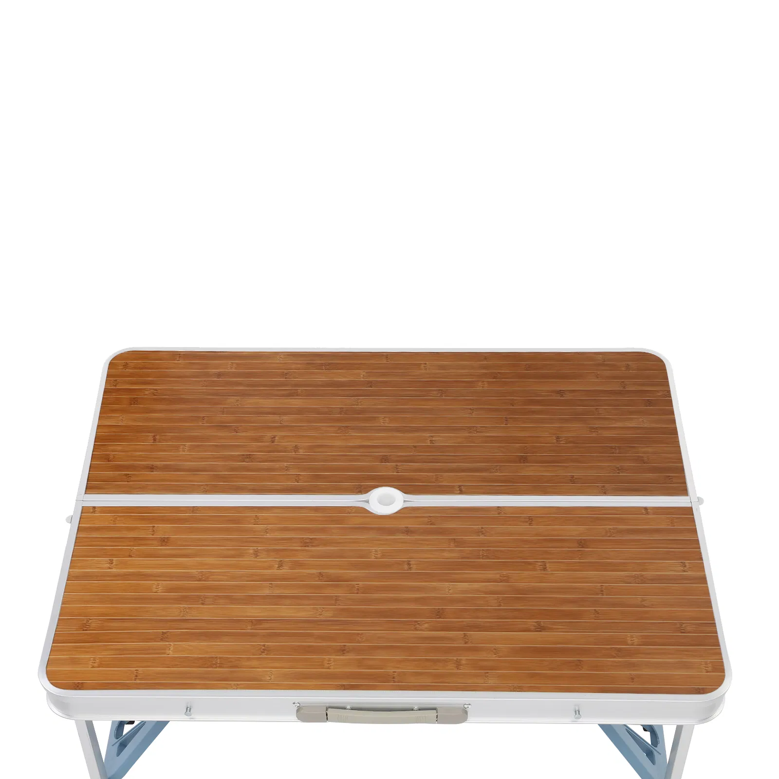 136*85.5*67cm 50kg Aluminum Alloy Table And Chair One Piece Camping One Piece Table And Chair Wood Grain… image 19
