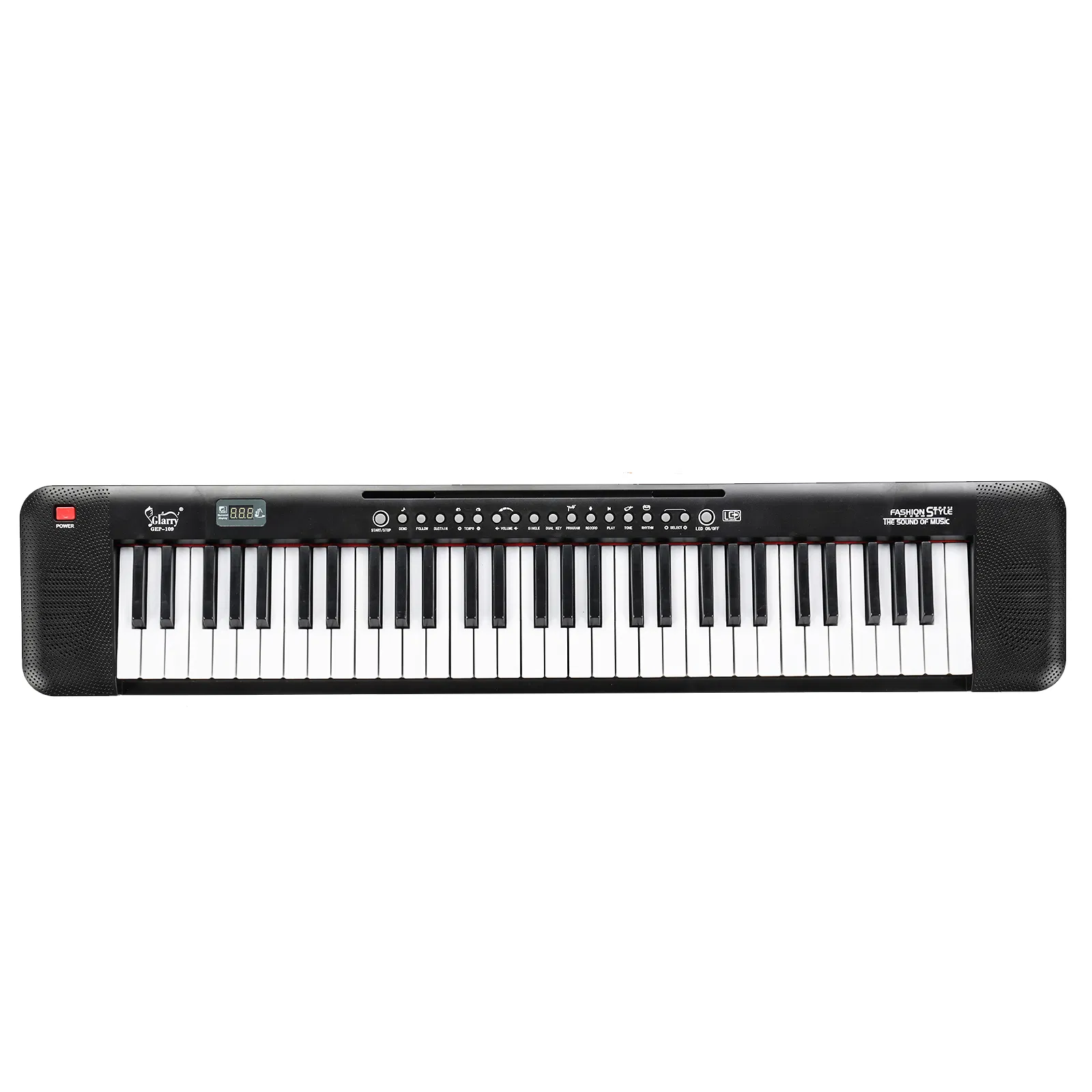 [Do Not Sell on Amazon] GEP-109 61 Key Lighting Keyboard with Piano Stand, Piano Bench, Built In… image 13